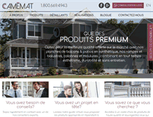 Tablet Screenshot of camemat.com